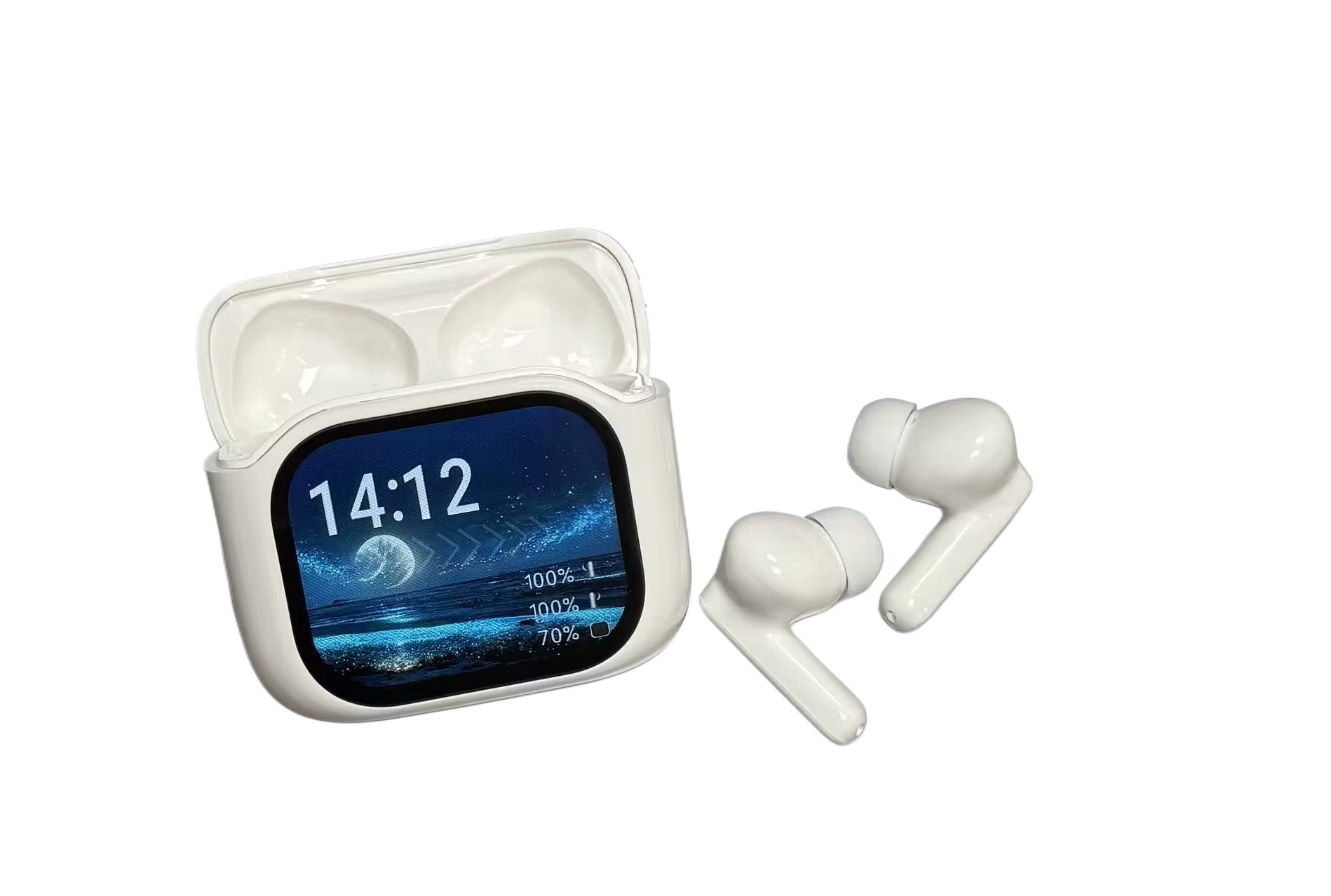 Earphones LED Display