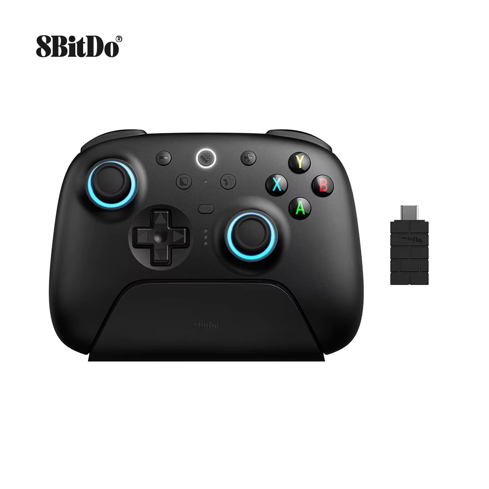 8BitDo Ultimate 2 Bluetooth - Switch 1 & 2 / PC Windows - Black Edition