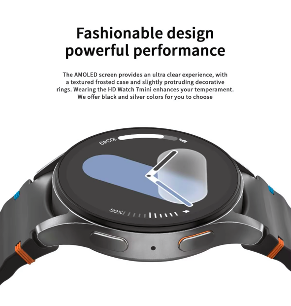 VALDUS WATCH7 Mini – AMOLED Health & Fitness Tracker
